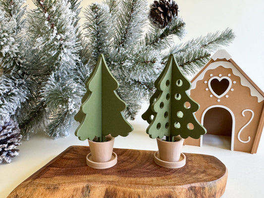 3D-printed Pine Tree for Small World and Sensory Play