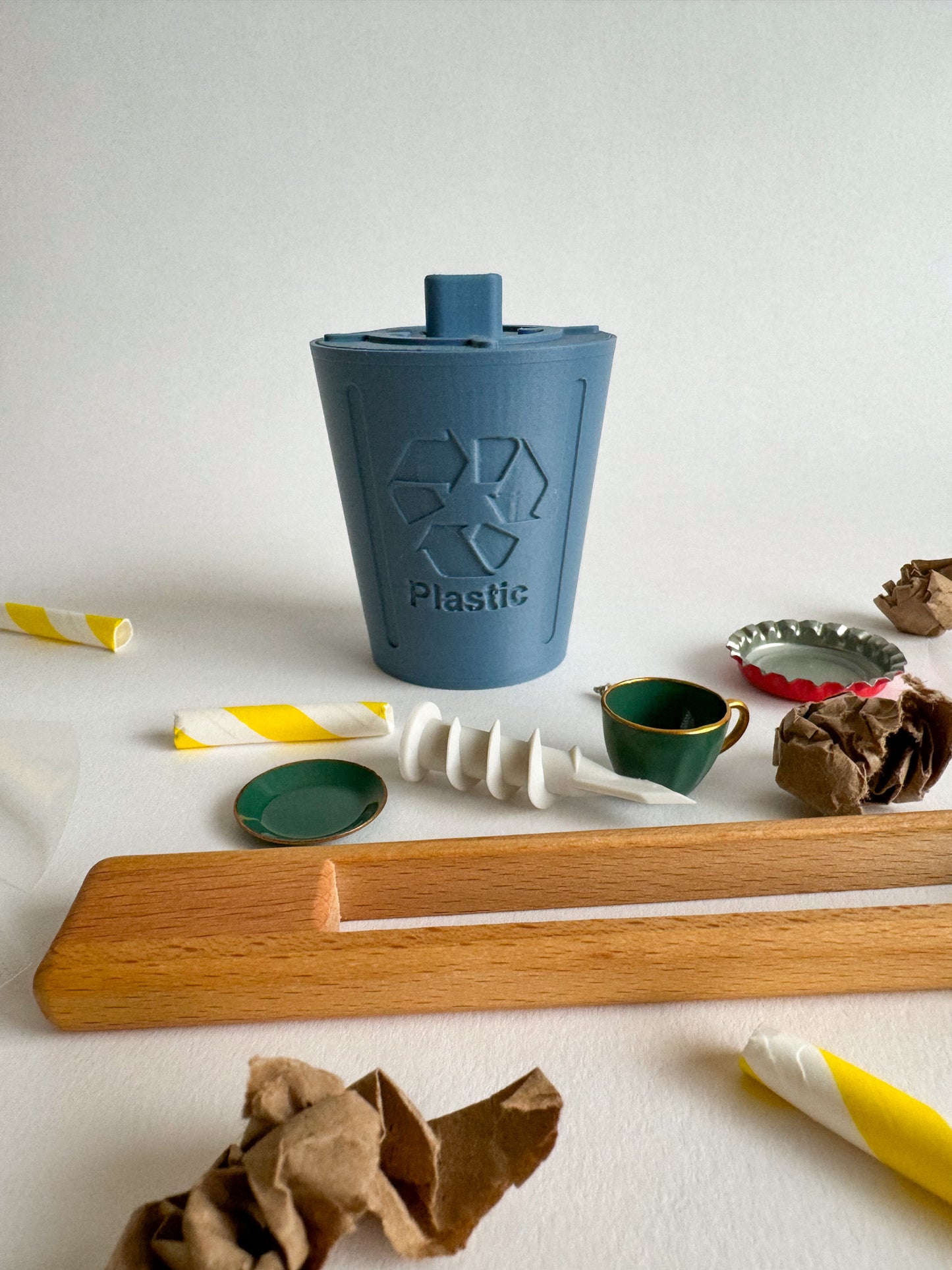 Mini Trash Cans - Sorting Bins