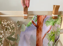 Load image into Gallery viewer, Play clips, clips for playstands, wooden clips, play clip, clip for playstand, clothes pin, wood clip, waldorf accessory
