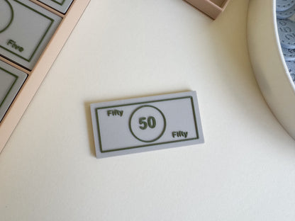 Play Money Set for Kids, Learn, Save, and Play! (3D-Printed)