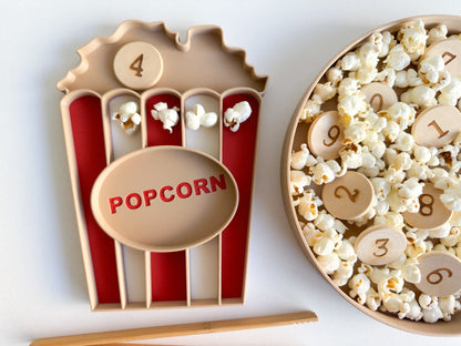 Popcorn Bucket Bio Sensory Play Tray