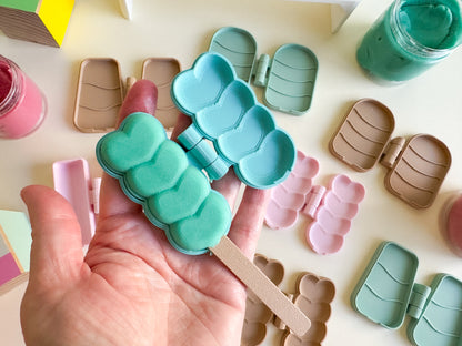 Popsicle Bio Mold Collection – 3D-Printed for Creative Play