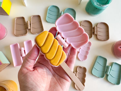 Popsicle Bio Mold Collection – 3D-Printed for Creative Play