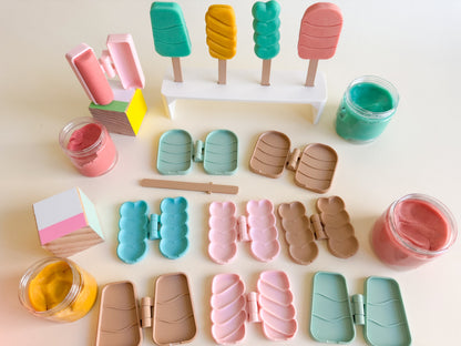 Popsicle Bio Mold Collection – 3D-Printed for Creative Play