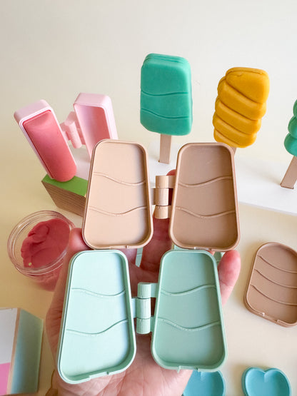 Popsicle Bio Mold Collection – 3D-Printed for Creative Play
