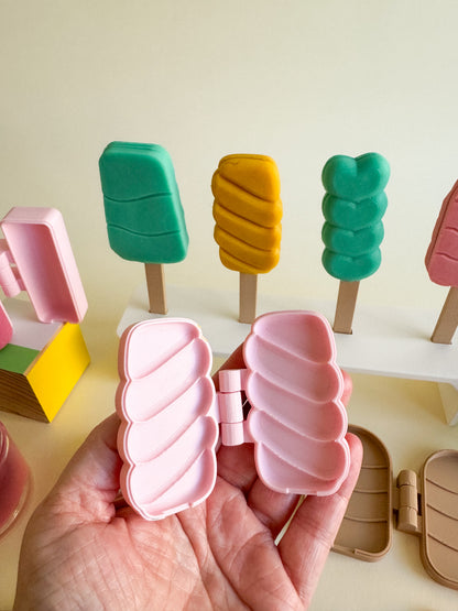 Popsicle Bio Mold Collection – 3D-Printed for Creative Play