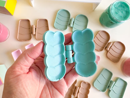 Popsicle Bio Mold Collection – 3D-Printed for Creative Play