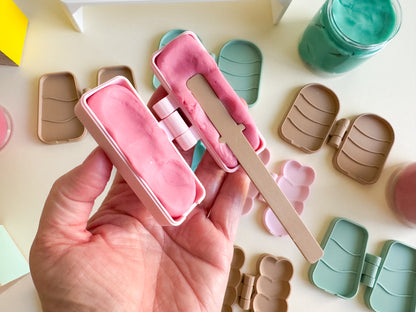 Popsicle Bio Mold Collection – 3D-Printed for Creative Play