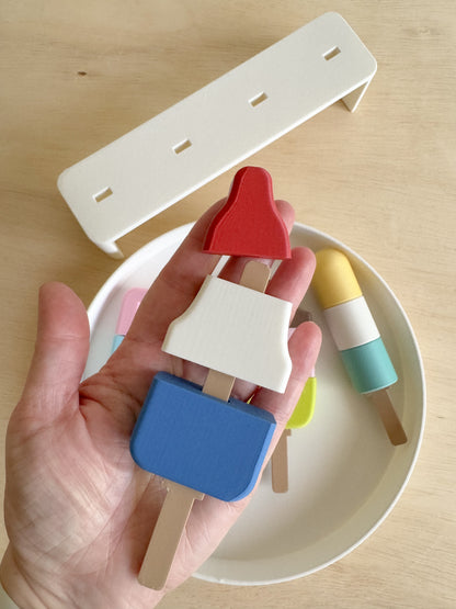 Stack, Solve, and Play! 3D-Printed Popsicle Puzzles