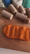 Load and play video in Gallery viewer, Wheeled Play Dough Roller Set, 3D-Printed
