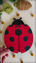 Load and play video in Gallery viewer, NEW - Ladybug Bio Sensory Play Tray with Moving Wings

