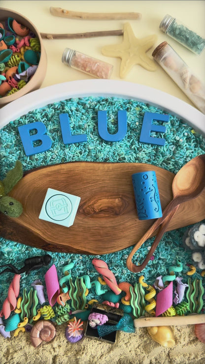 Ocean-Themed 2-in-1 Cube with Roller – A Twist on Classic Dough Play - by inniko