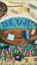 Load and play video in Gallery viewer, Ocean-Themed 2-in-1 Cube with Roller – A Twist on Classic Dough Play - by inniko
