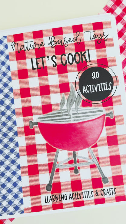 Little Chef’s Burger Bar, Sensory Play Collection, 3D-Printed with Hidden Magnets