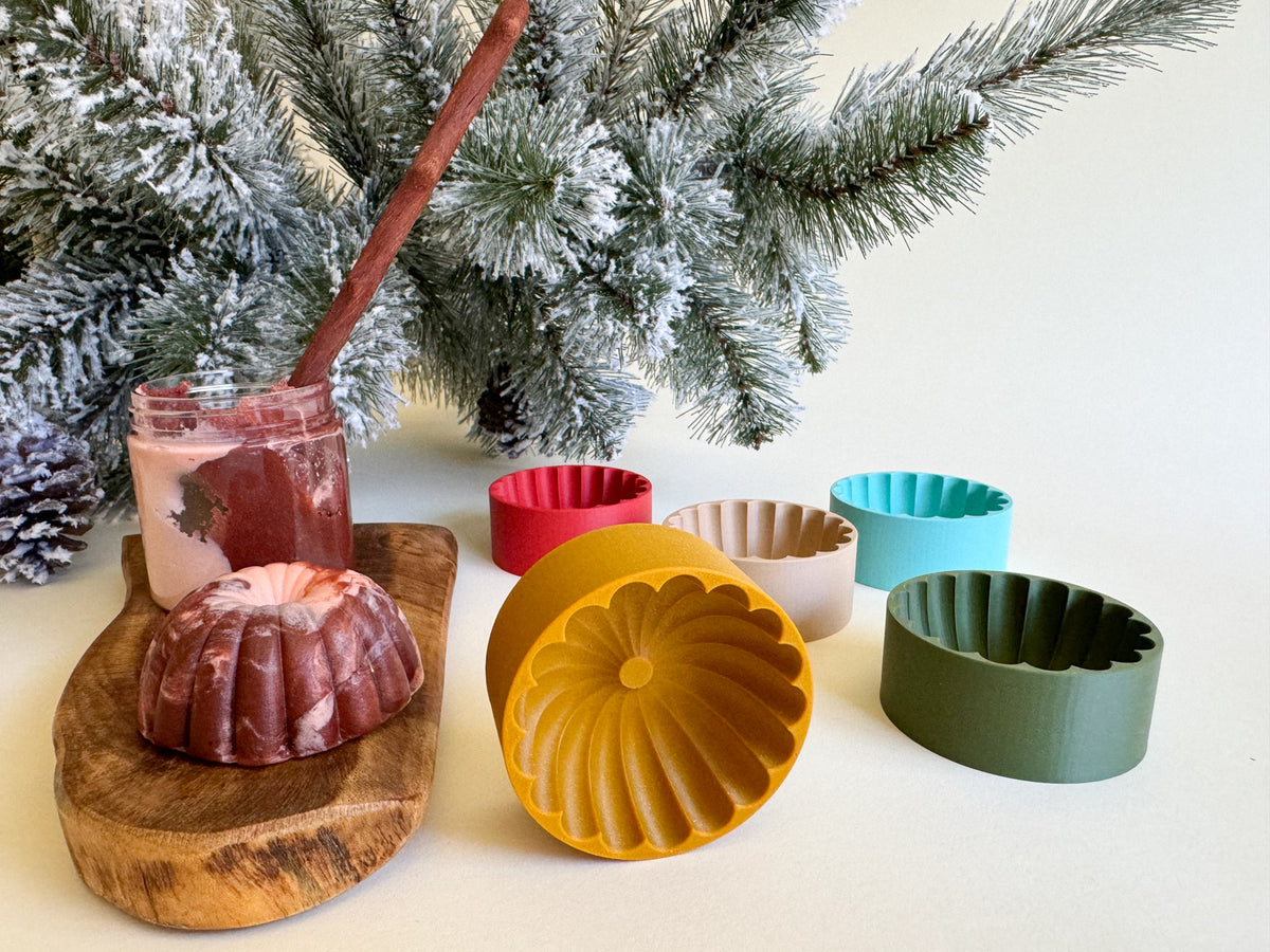 Pudding Bio Mold (3D-printed)