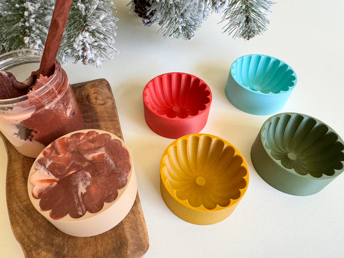 Pudding Bio Mold (3D-printed)