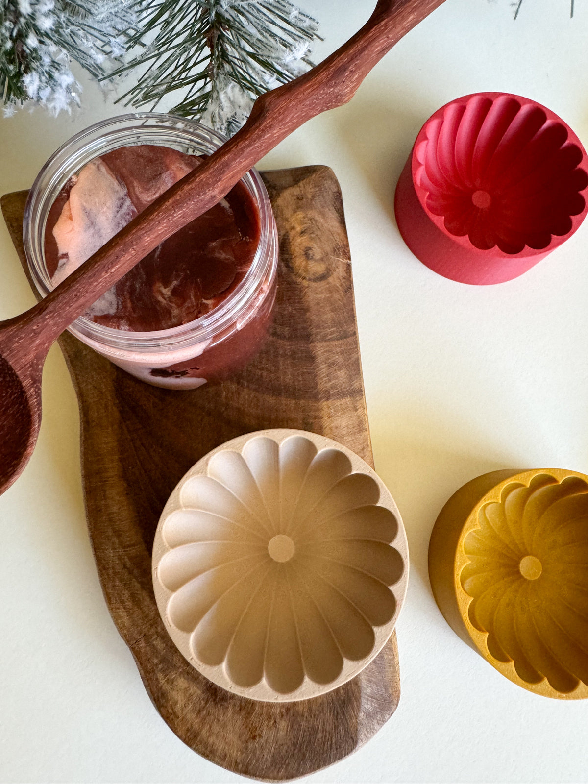 Pudding Bio Mold (3D-printed)