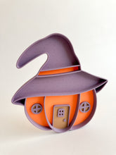 Load image into Gallery viewer, NEW Pumpkin House Bio Sensory Play Tray
