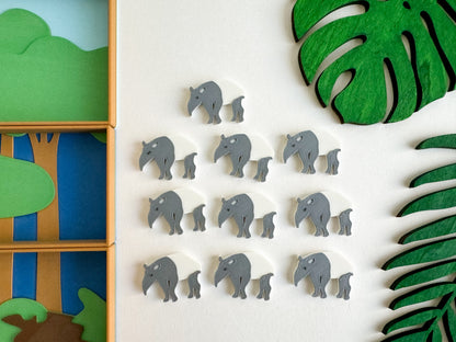 Rainforest-themed Math Counters