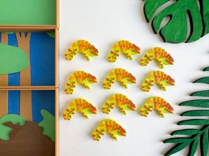 Rainforest-themed Math Counters