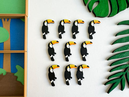Rainforest-themed Math Counters