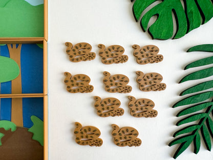 Rainforest-themed Math Counters