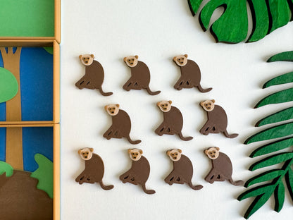 Rainforest-themed Math Counters