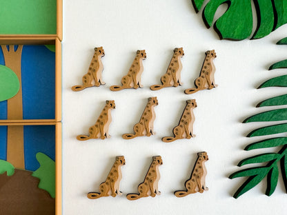 Rainforest-themed Math Counters