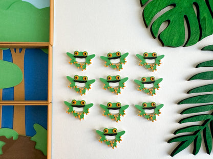 Rainforest-themed Math Counters