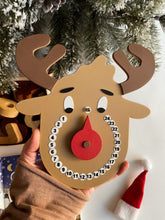 Load image into Gallery viewer, Red-Nosed Reindeer Counting Calendar
