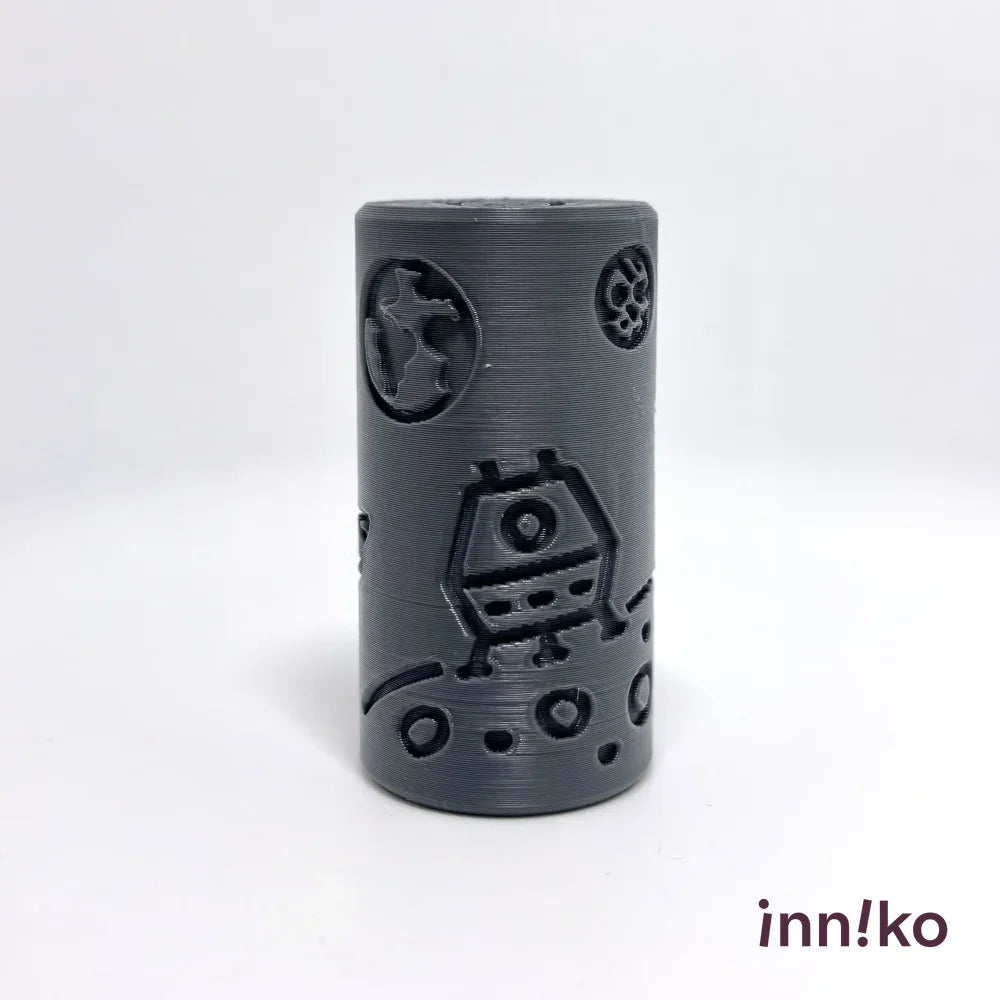 Space-Themed 2-in-1 Cube with Roller – A Twist on Classic Dough Play - by inniko