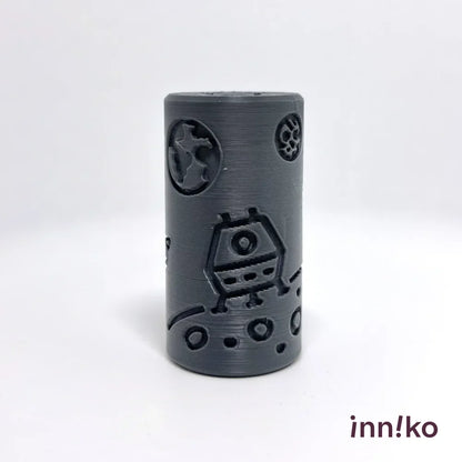 Space-Themed 2-in-1 Cube with Roller – A Twist on Classic Dough Play - by inniko
