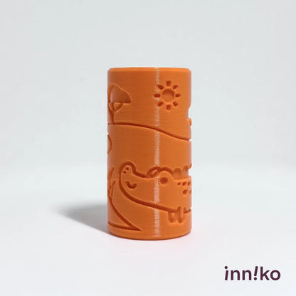 Safari-Themed 2-in-1 Cube with Roller – A Twist on Classic Dough Play - by inniko