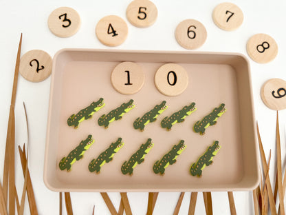 Safari-themed Math Counters