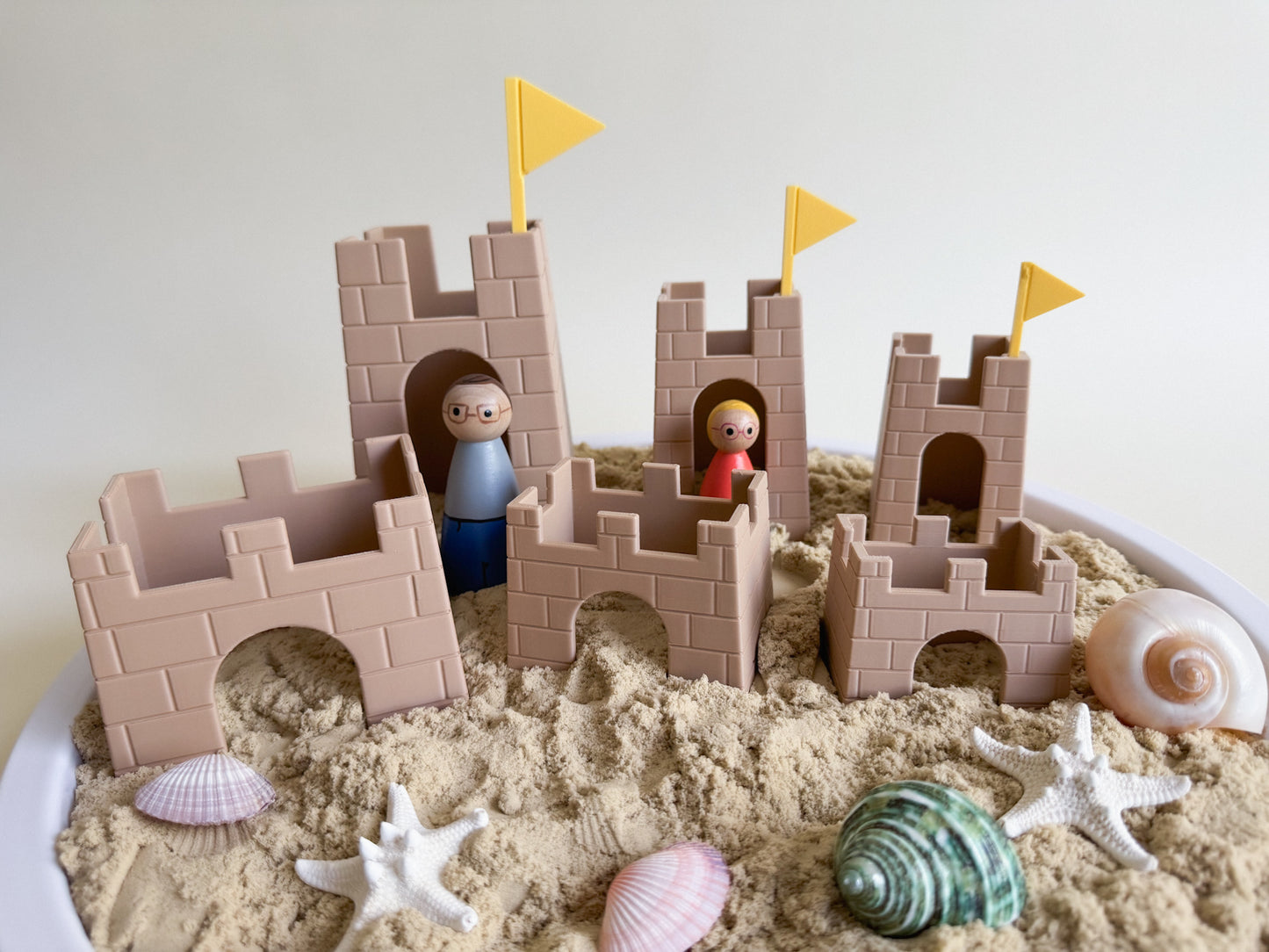 Build Your Own Sand Castle Kingdom - 3D-Printed Towers &amp; Side Buildings