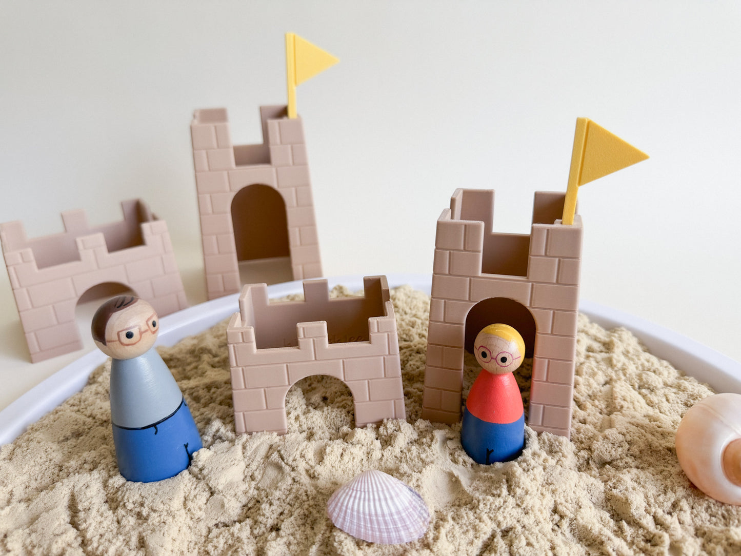 Build Your Own Sand Castle Kingdom - 3D-Printed Towers &amp; Side Buildings