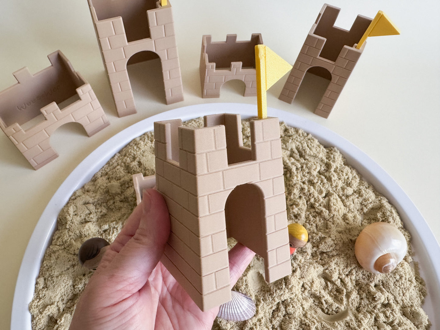 Build Your Own Sand Castle Kingdom - 3D-Printed Towers &amp; Side Buildings