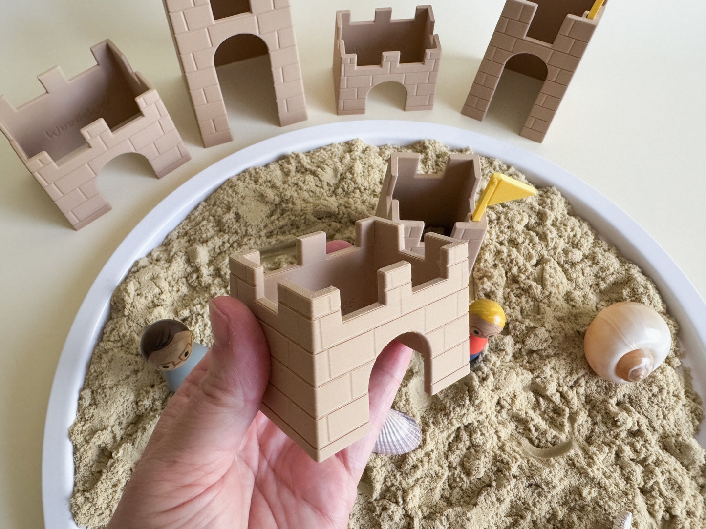 Build Your Own Sand Castle Kingdom - 3D-Printed Towers &amp; Side Buildings