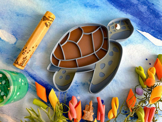 Sea Turtle Bio Sensory Play Tray