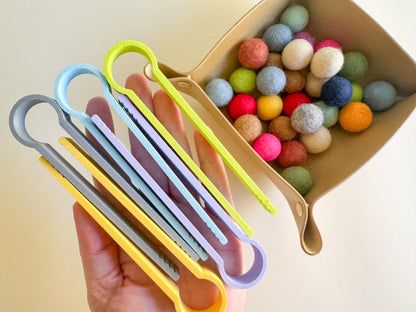 3D-printed Sensory Tongs - Custom Color available