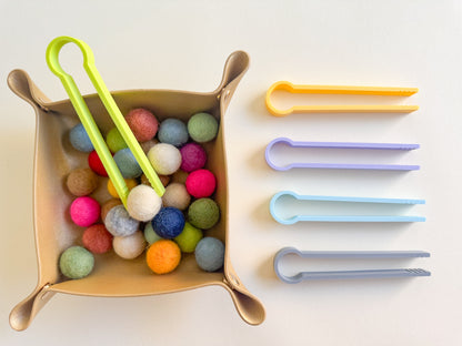 3D-printed Sensory Tongs - Custom Color available