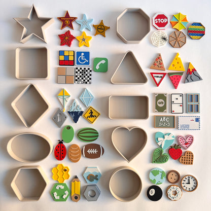 The Cutest Shape Minis and Mini Trays by WooBeWee