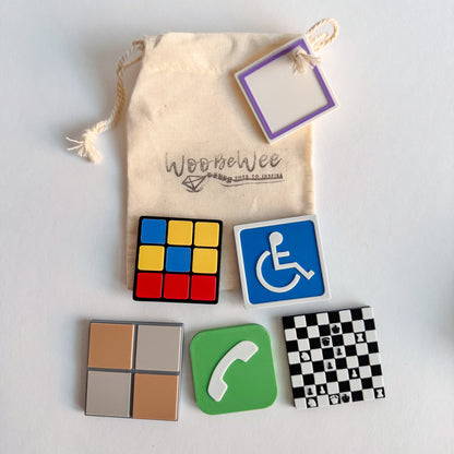 The Cutest Shape Minis and Mini Trays by WooBeWee
