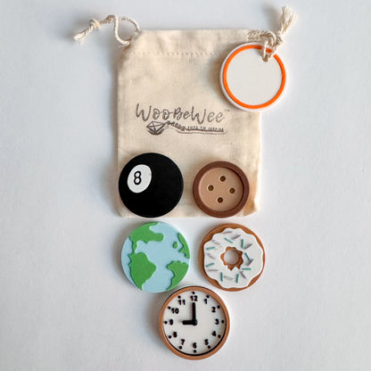 The Cutest Shape Minis and Mini Trays by WooBeWee