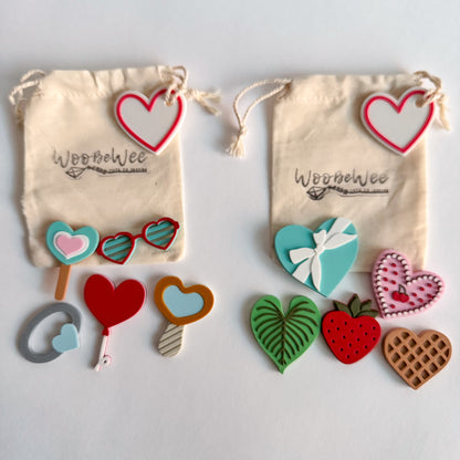 The Cutest Shape Minis and Mini Trays by WooBeWee