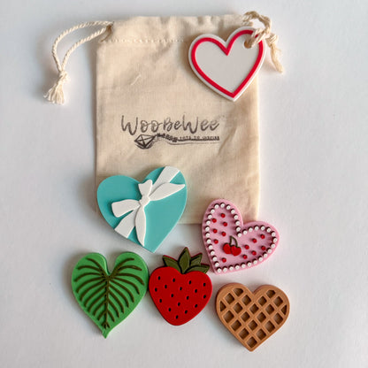 The Cutest Shape Minis and Mini Trays by WooBeWee