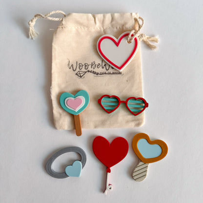 The Cutest Shape Minis and Mini Trays by WooBeWee