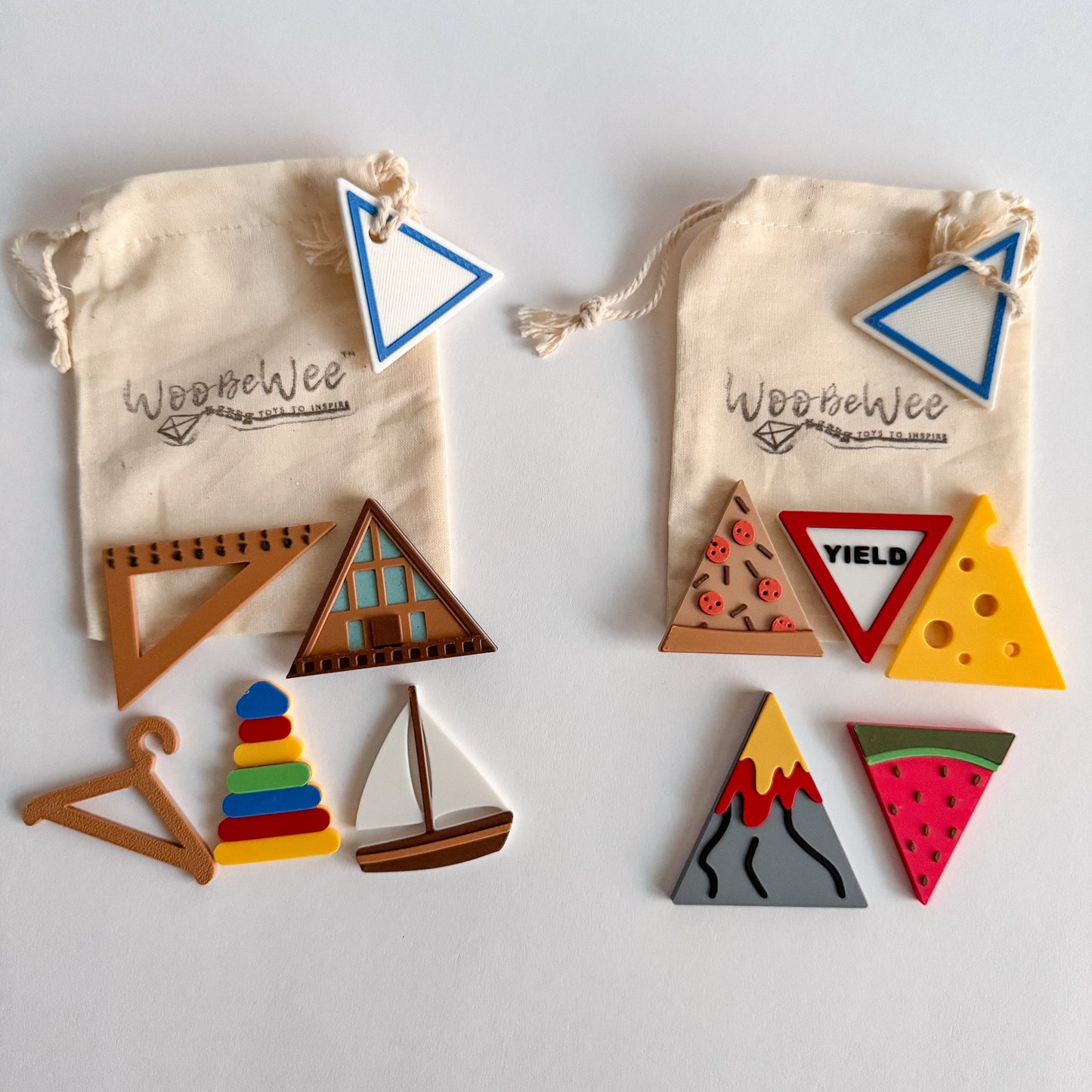 The Cutest Shape Minis and Mini Trays by WooBeWee