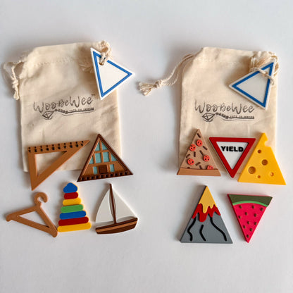 The Cutest Shape Minis and Mini Trays by WooBeWee