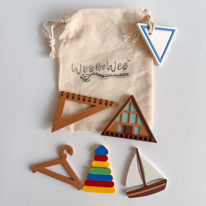 The Cutest Shape Minis and Mini Trays by WooBeWee